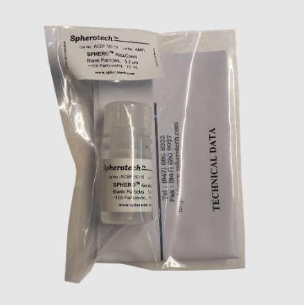 AccuCount Fluorescent Particles, 10^6/mL, 7.0-7.9µm, 5mL